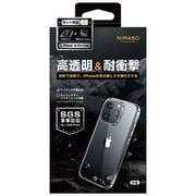 NI-D1-16DS0101 [iPhone 16 Pro Max用 TPUフレーム＋PCケース クリア 高透明ガラスフィルムセット]