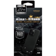 NI-D1-16DS0604 [iPhone 16 Pro Max用 Magsafe対応 3層構造耐衝撃ケース ブラック]