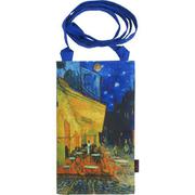 asshoulder [AS-00904 名画 スマホショルダーバッグ ショルダーバッグ ゴッホ夜のカフェテラス]