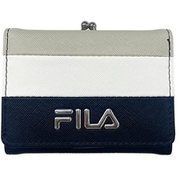 flgmwallet [FIS-0702 FILA フィラ がま口コンパクト財布 財布 ボーダーBK/BE]