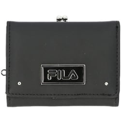 flgmwallet [FIS-0722 FILA フィラ がま口コンパクト財布 財布 クールブローチBK]