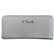 flwalletl [FIS-0621 FILA フィラ 長財布 財布 シンプルブローチGY]