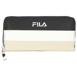 flwalletl [FIS-0701 FILA フィラ 長財布 財布 ボーダーBK/BE]