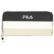 flwalletl [FIS-0701 FILA フィラ 長財布 財布 ボーダーBK/BE]