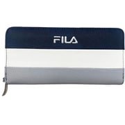 flwalletl [FIS-0701 FILA フィラ 長財布 財布 ボーダーBK/GY]