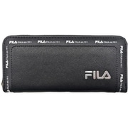 flwalletl [FIS-0781 FILA フィラ 長財布 財布 ロゴBK/BK]