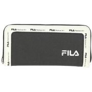 flwalletl [FIS-0781 FILA フィラ 長財布 財布 ロゴBK/WH]