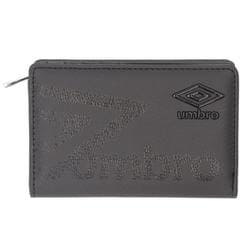 UMS-0132 umbro アンブロ 深札入れ 財布 重ねプリントBK/BK umwallet