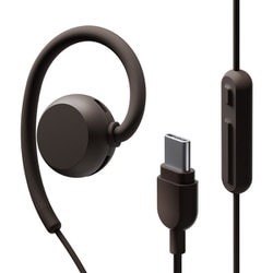 イヤホン オープンイヤー型 有線耳スピーカー nwm WIRED（USB Type-C） ダークブラウン MWE007 BA
