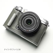 富士フイルム X-M5用 本革ケース クラシック メタルグリップ付 ナイトサファリ PTBF010