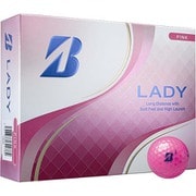 BRIDGESTONE GOLF LADY ピンク 2025年モデル L5PXJ [ゴルフボール 1ダース 12球入り]