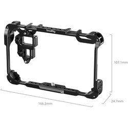 美品　Panasonicベビーモニターとカメラ設置用SmallRig パナソニックのベビーモニターを改良。カメラの設置が楽に