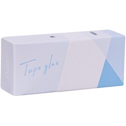 プラスチック使用量削減 Pasty紙ケース入りテープのり ブルー TG-2010-P