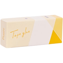 プラスチック使用量削減 Pasty紙ケース入りテープのり イエロー TG-2010-P