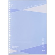 【限定】ノート型のルーズリーフ Pasty ルーズリーフ ブルー NL-005DS-P
