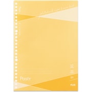 【限定】ノート型のルーズリーフ Pasty ルーズリーフ イエロー NL-005DS-P
