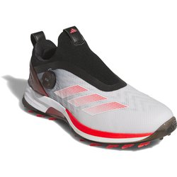 アディゼロ ゼッドジー 25 ボア メンズ ゴルフシューズ スパイクレス BOAダイヤル 26.5cm Cloud White/Lucid Red/Core Black 2025年モデル IH9896