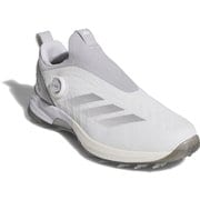 アディゼロ ゼッドジー 25 ボア メンズ ゴルフシューズ スパイクレス BOAダイヤル 26.5cm Cloud White/Silver Metallic/Light Solid Grey 2025年モデル IH3357
