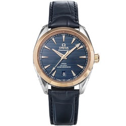 オメガ Seamaster Aqua Terra 150M コーアクシャル マスター クロノメーター メンズ アリゲーターベルト 並行輸入品 5年保証 220.23.38.20.03.001