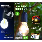USB充電式 電球型ライト WJ-9203