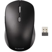 ワイヤレスマウス Bluetooth/無線2.4GHz両対応 静音 6ボタン ファンクションボタン搭載 2台マルチペアリング 左右対称 OSMOD ブラック M-MY30MBSBK