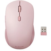 ワイヤレスマウス Bluetooth/無線2.4GHz両対応 静音 6ボタン ファンクションボタン搭載 2台マルチペアリング 左右対称 OSMOD ピンク M-MY30MBSPN