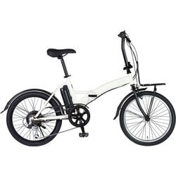 電動アシスト自転車 20インチ 6段変速 ROVER e-MOBILLY206SE ホワイト
