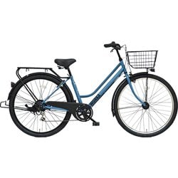 シティサイクル 27 .5 WONKA 6段 マットブルーグレー FBTS2756BHDR1/TGE