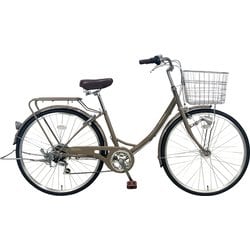 シティサイクル 26 カラコル 6段 グレー ZRA266WH/GYA