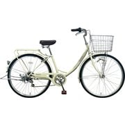 シティサイクル 26 カラコル 6段 アイボリー ZRA266WH/BE4
