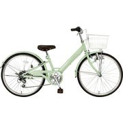 子供用自転車 22 コフレ 6段 グリーン ZVP226W/GNB