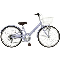 子供用自転車 22 コフレ 6段 ラベンダー ZVP226W/LA1