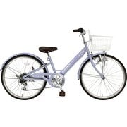 子供用自転車 24 コフレ 6段 ラベンダー ZVP246W/LA1