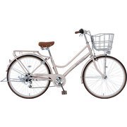 シティサイクル 26 OLIVE des OLIVE 6段 ピンクシルバー KBRI266WH3/TSL