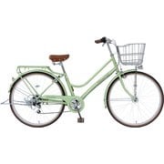 シティサイクル 27 OLIVE des OLIVE 6段 マットグリーン KBRI276WH3/TE8