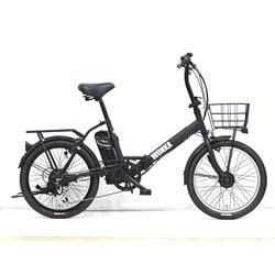 電動アシスト自転車 20 電動WONKAFD 6段 マットブラック FEVH206BHR/TBC
