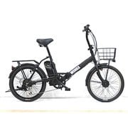 電動アシスト自転車 20 電動WONKAFD 6段 マットブラック FEVH206BHR/TBC