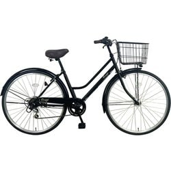 シティサイクル 27 クラシカルシティ 6段 マットブラック ZKV276BHC/TBK