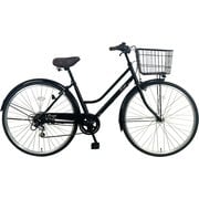 シティサイクル 27 クラシカルシティ 6段 マットブラック ZKV276BHC/TBK
