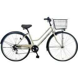 シティサイクル 27 クラシカルシティ 6段 マットウォームグレー ZKV276BHC/TY9