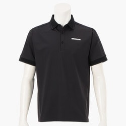 BRG251M41 [ゴルフ ゴルフウェアメンズ MS LOGO LINE POLO RF BK XL]