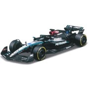 BUR38208R 1/43 メルセデス-AMG ペトロナス F1チーム W15（2024） Eパフォーマンス No.63 G.ラッセル （ウィンドウボックス） [ダイキャストミニカー]