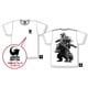 ゴジラ-1.0 抜染Tシャツ ホワイト Sサイズ