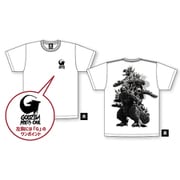 ゴジラ-1.0 抜染Tシャツ ホワイト Lサイズ