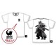 ゴジラ-1.0 抜染Tシャツ ホワイト XLサイズ