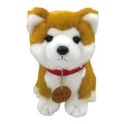 D0064 よちよち秋田犬 ぬいぐるみ 赤毛
