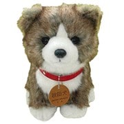 D0065 よちよち秋田犬 ぬいぐるみ 虎毛