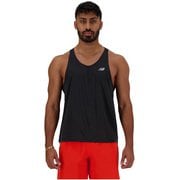 アスレチックタンクトップ メンズ ランニングウェア シャツ BLACK XLサイズ MT41250