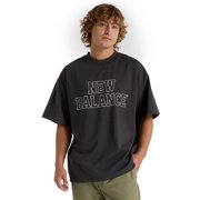 Oversized T-shirt メンズ フィットネス 半袖シャツ BLACK CEMENT Lサイズ AMT51509