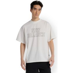 Oversized T-shirt メンズ フィットネス 半袖シャツ SEA SALT with SILVER Lサイズ AMT51509